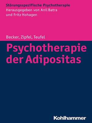 cover image of Psychotherapie der Adipositas